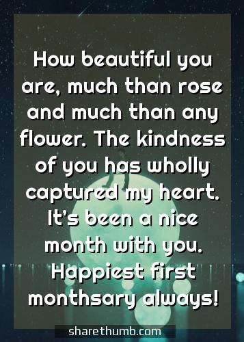 sweet message for boyfriend on monthsary